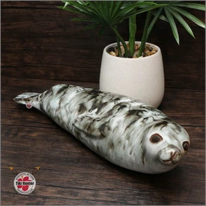 Andersen Design Studios - Stoneware Ceramic Antarctic Seal - Picture 1 of 2