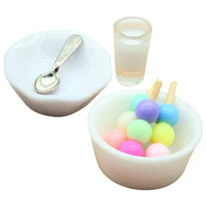 Mini Dessert Model Miniature Ornament Dollhouse Food Toy Decorations - Picture 1 of 12