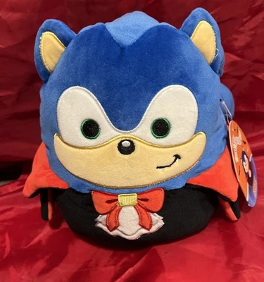 Squishmallow 8" Halloween Sonic the Vampire-NWT - Image 1 of 2