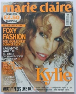 KYLIE MINOGUE - Marie Claire - UK Magazine Issue 199 (MAR 2005) - Picture 1 of 7