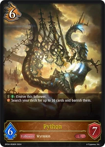 Python (BP04-059EN) [Cosmic Mythos] Near Mint | Shadowverse TCG - Picture 1 of 1