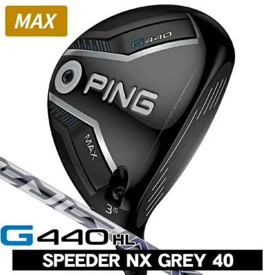 PING G440HL MAX Fairway Wood 4w / Speeder NX Grey 40 R - Image 1 of 4