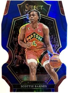 2022-23 Panini Select #153 Scottie Barnes Blue Prizms Die Cut /249 Raptors - Picture 1 of 2