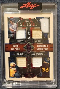 2025 Leaf Seasons In The Sun Award Season 1978 Rice, Parker, Whitaker, Perry /5 - Picture 1 of 2