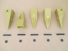 5 J300 Tiger Teeth + Pins + Locks For Caterpillar Cat 312F 313D 313F 314E 314F