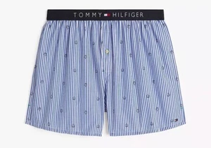 1 Tommy Hilfiger Woven Boxershorts - Limited Edition! GESTREIFT mit Anker! (Gr: MEDIUM) - Bild 1 von 12