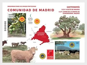 spain 2025 espagne food gastronomy Protected Designations Origin olive Veal ms2v - Picture 1 of 1