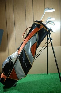 LH Tommy Armour HotScot junior golf set Driver,Hybrid,7i,PW,Putter & Bag VGC #V - Picture 1 of 21