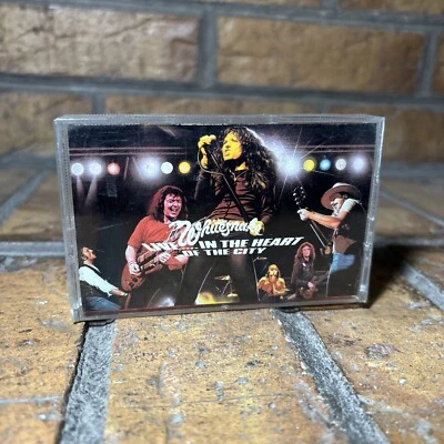 Whitesnake Live in the Heart of the City Cassette Tape ✅ 1980 ✅ Mirage Records Foto 1 de 4
