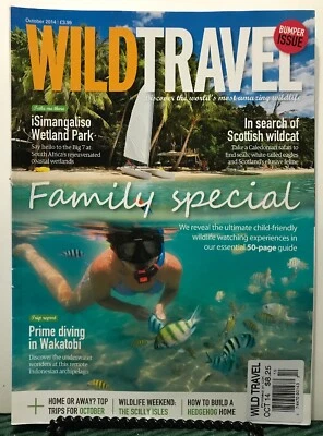 Wild Travel Family Special Scottish Wildcat October 2014 UK FREE SHIPPING JB - Image 1 of 2