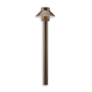 FX Luminaire SP-A-LED20W-12R-BZ • 20W Aluminum 12" LED Path Light in Bronze - Picture 1 of 4