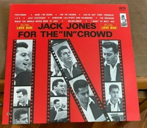 JACK JONES - For the "In" Crowd ~ KAPP 3465 {nm orig} Includes the hit Love Bug - Picture 1 of 4