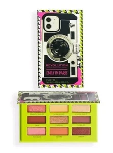 Revolution “Emily In Paris” Camera Queen Eyeshadow Palette New Sealed Free Ship - Picture 1 of 5