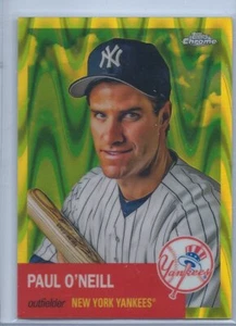 2022 Topps Platinum Anniversary #252 Paul O'Neill Yellow RayWave #/250 - Picture 1 of 2