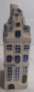 Heerengracht Handpainted Dutch Canal House Amsterdam 1991 4-3/4" H x 1-1/2" W - Picture 1 of 5