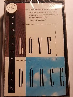 LOVE DANCE By BOB THOMPSON Cassette - Sealed - Image 1 of 3