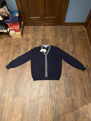 Brunello Cucinelli 100% cashmere mens Size 58 Cardigan Sweater - Image 1 of 4