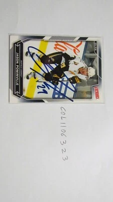 2007 2008 Victory Jason Pominville signed NHL Hockey Card - Image 1 of 2