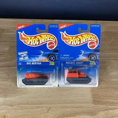 1996 Hot Wheels ROCKET SHOT #491 & Big Bertha #489 Lot Of 2 - Image 1 of 4