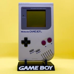Gameboy Classic DMG-01 Display Stand Black and White Accessory Gift Retro Gamer - Picture 1 of 6