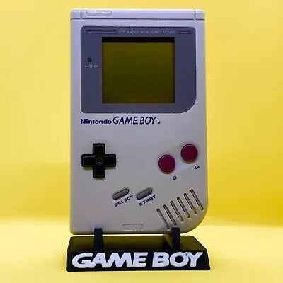 Gameboy Classic DMG-01  Display Stand Black and White Accessory Gift Retro Gamer - Image 1 of 4
