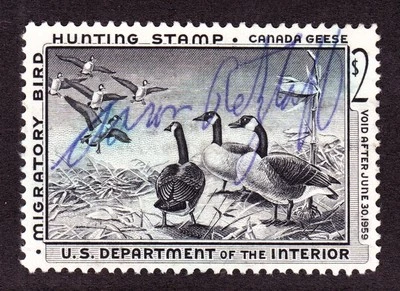 US RW25 $2 Duck Hunting Used VF SCV $11 - Image 1 of 2
