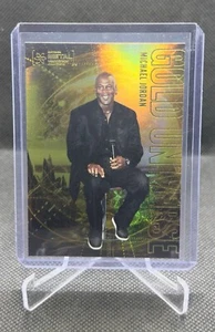 2023 Metal Universe Champions Michael Jordan Gold Universe SP Chicago Bulls - Picture 1 of 2