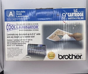 Genuine Brother LC-D9 Cool Laminator 9" Cartridge with Film Double Side Laminate - Picture 1 of 5