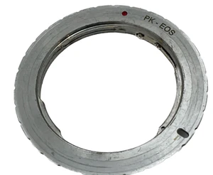 PK-EOS Camera Lens Mount Adapter Ring for Pentax PK K Lens to Canon EOS EF - Picture 1 of 3
