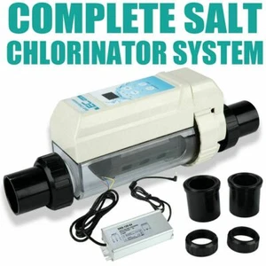 Electronic Salt Chlorination System for In-Ground Pools 26,000-Gallon Salt Cell - Picture 1 of 12