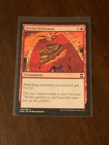 Magic the Gathering Eternal Masters Orcish Oriflamme - Picture 1 of 2