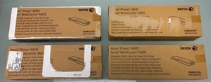 Xerox 6600 6605 High-Capacity Toner Cartridge Set Black Cyan Magenta Yellow 2017 - Photo 1/3