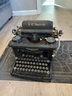 vintage L C Smith typewriter