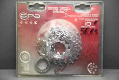 Shimano - Gpacycle - Cassette 10 Velocidades para Bicicleta - Níquel Y Cromo - - Imagen 1 de 4