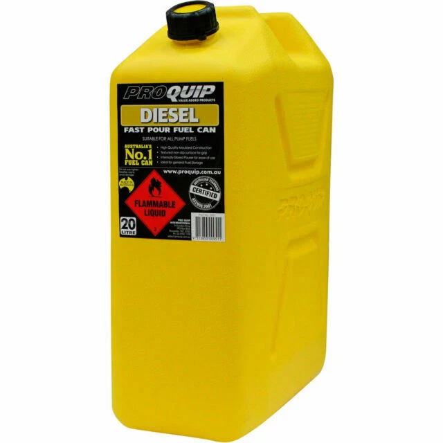 ProQuip FC20LDIESELY 20L Plastic Barrel - Yellow