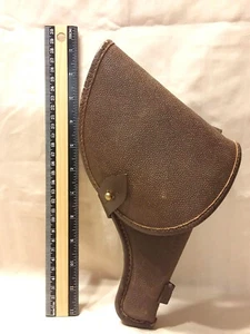 Original Russian-Soviet Army Pebble Grain Holster For 1895 Nagant Revolver - Picture 1 of 5