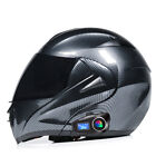 New Bluetooth Motorcycle Helmet Intercom Headset Racing Modular Motorbike Helmet