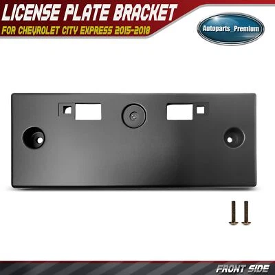 Soporte de montaje de matrícula frontal para Chevrolet City Express 2015-2018 Foto 1 de 4