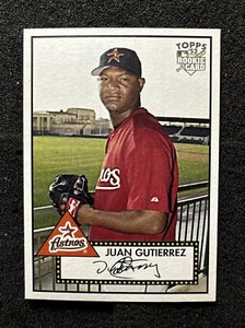 JUAN GUTIÉRREZ #163 2007 Topps '52 Rookies CANTIDAD Houston Astros - Imagen 1 de 2