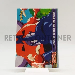 NINTENDO POKEMON TOPPS Trading Cards - Screen Snaps - Heracross contro Pinsir - Picture 1 of 1