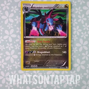 Pokemon Karte Hydreigon 97/124 Holo Rare Black White Dragons Exalted LP Vintage - Bild 1 von 2