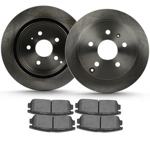 Fits 2010 2011-2017 CHEVROLET EQUINOX Rear Ceramic Brake Pads And Rotors Discs - Picture 1 of 6