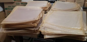 Dusty Dirty Laserdisc Sleeves Thick Protective Covers Outer Plastic 30 for $20 - Imagen 1 de 11