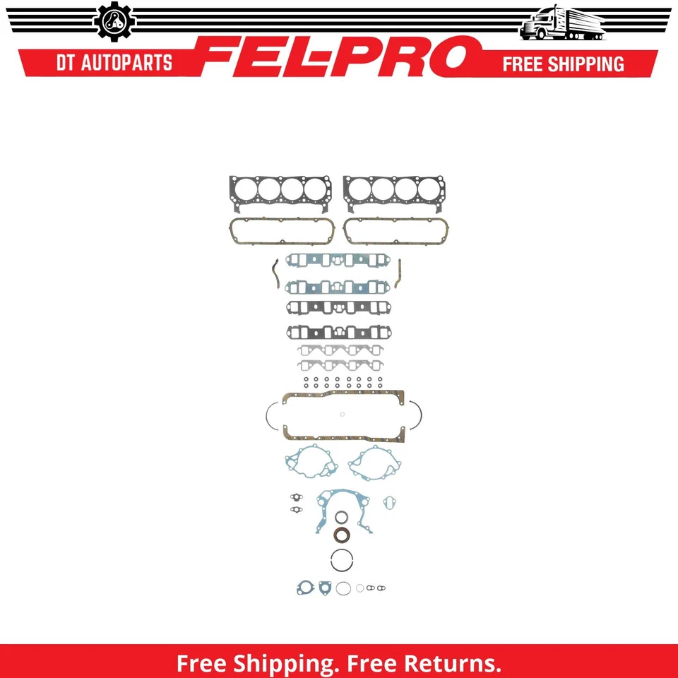适用于 1962 - 1974 年福特乡村轿车发动机垫圈套装 Fel-Pro 1963 1964 1966 — 第 1/1 张图片