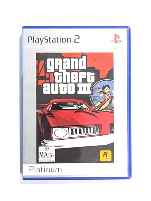 Grand Theft Auto III GTA 3 Platinum PS2 Sony Playstation 2 Complete with Map PAL - Image 1 of 4