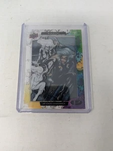 2021 Marvel Premier Upper Deck Art Stages Shadowbox BLACK CAT #AS-6 Card - Bild 1 von 3