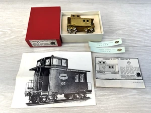 Westside Model Co. HOn3 ottone Firenze e Cripple Creek Caboose #5 - Foto 1 di 16