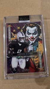 2025 Nationals Exclusive Wild Card Joker Wild Ashton Jeanty 1/1 🔥🔥🔥 Raiders - Picture 1 of 3