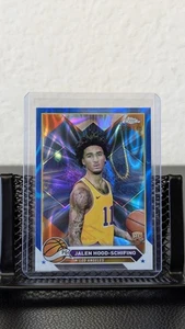 2024-25 Topps Chrome Basketball Jalen Hood-Schifino Blue Lava Refractor /149 - Picture 1 of 2