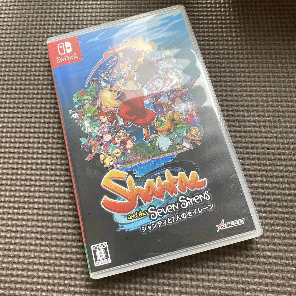 Nintendo Switch Shantae and the Seven Sirens English Support Japanese games - Image 1 of 4
